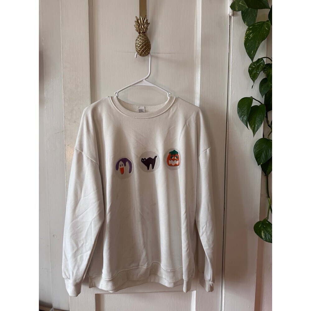 Halloween Pillsberry cookies sweater size X – large
